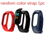 3 Colors Silicone Wrist Strap For M3 USB Charging Style Smart Bracelet Replacement Watch Band Strap Bracelet Smart Accessories