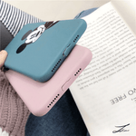 Mickey Minnie Soft TPU Cases For iPhone 6S 8 7 Plus 6 S Matte Back For Coque iPhone X XS Max XR Cartoon Heart Phone Case Capa