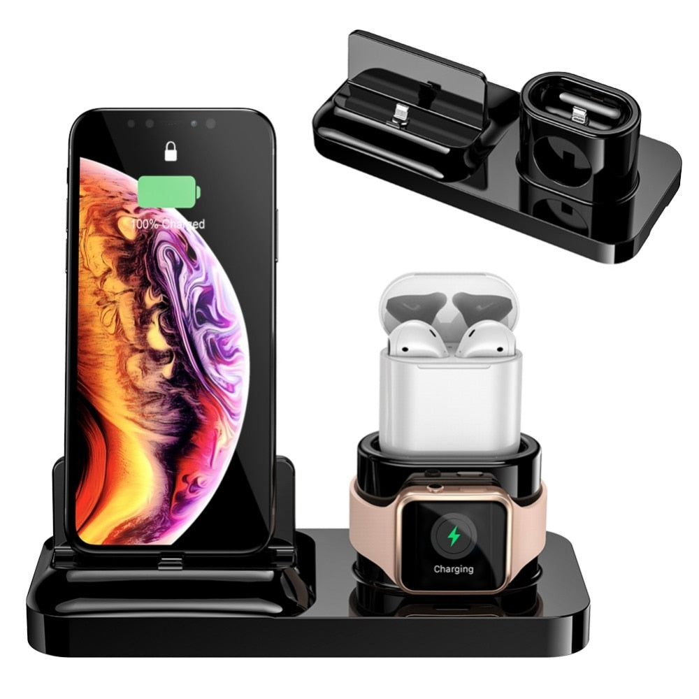 3 in 1 Wireless Charging Dock Station