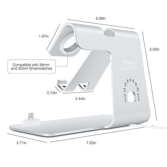 3 in 1 Charger Stand For Phone Watch Bracket