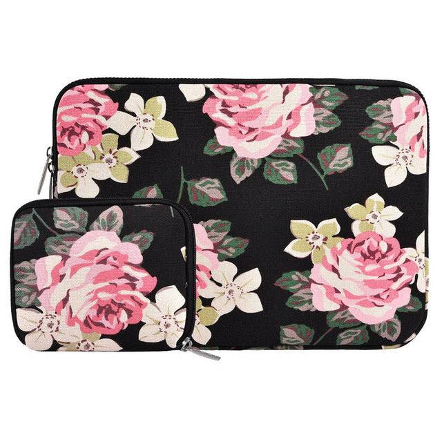 Floral Laptop Sleeve Case